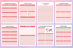 Baby Memory Book: Cherished Keepsake for New Parents - CraftNest - Digital Crafting and Art
