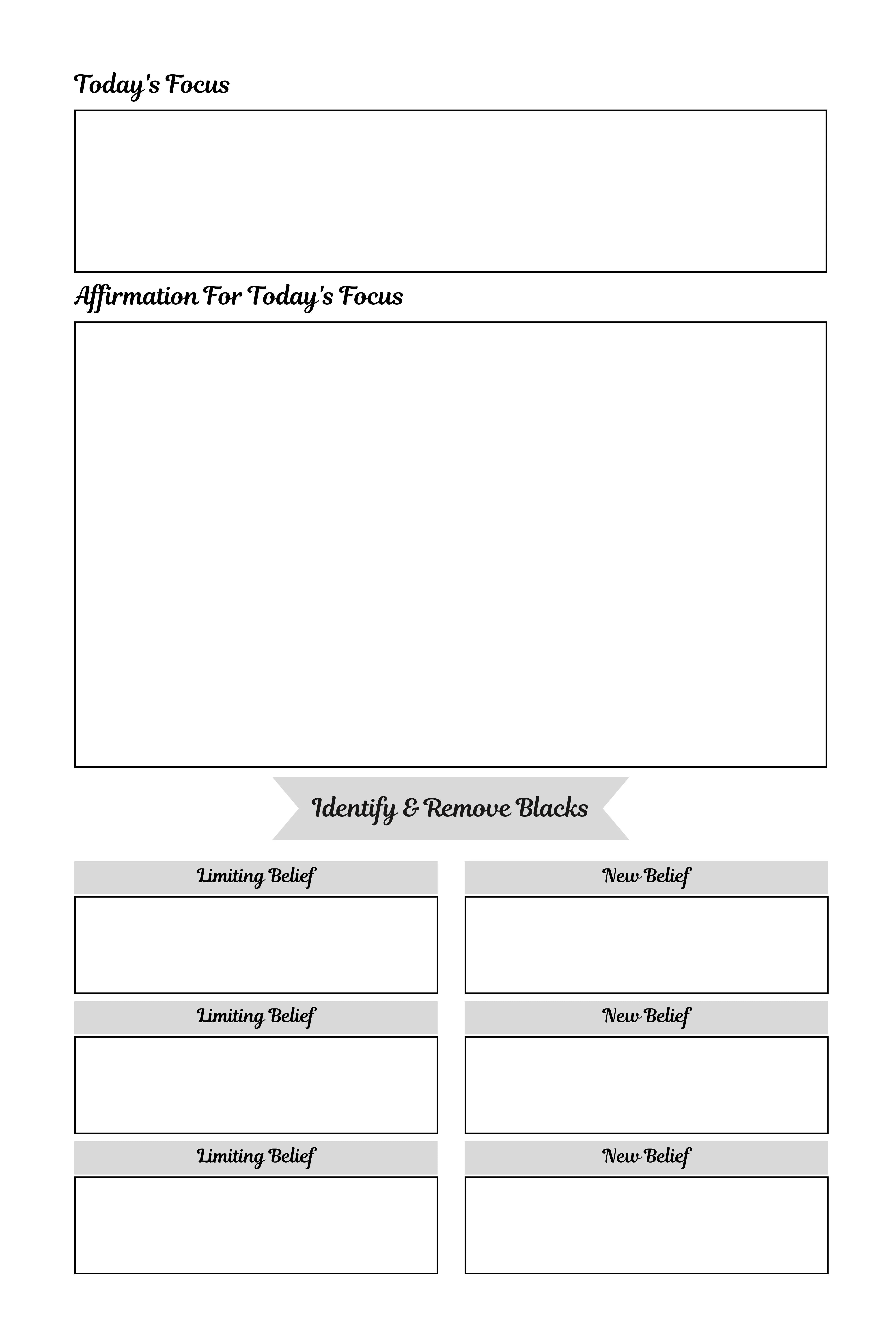 Daily Manifestation Journal KDP Planner - CraftNest - Digital Crafting and Art