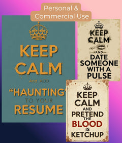 Halloween Wall Art Clipart Bundle - CraftNest - Digital Crafting and Art