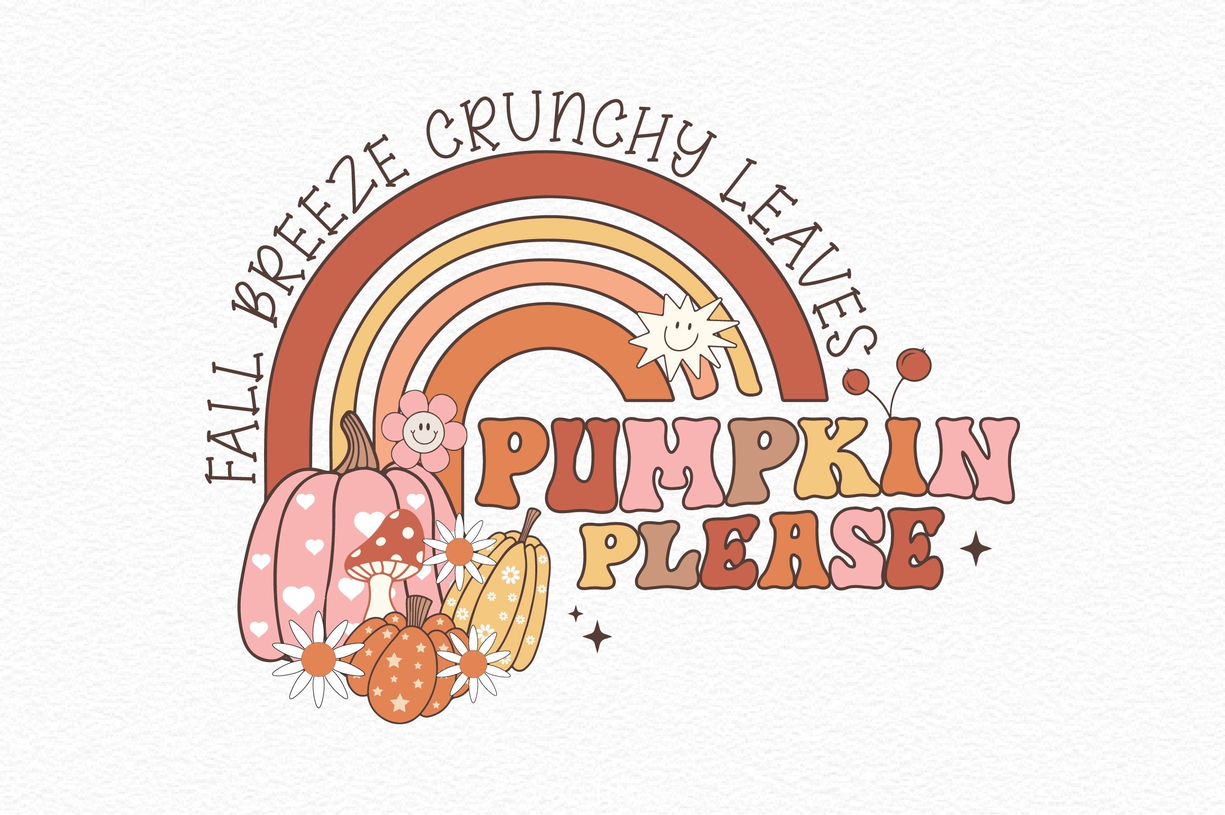 Retro Fall Clipart Bundle - CraftNest - Digital Crafting and Art