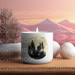 Forest Moon Clipart Bundle - CraftNest - Digital Crafting and Art