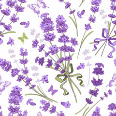 Lavender Seamless Digital Paper - CraftNest - Digital Crafting and Art