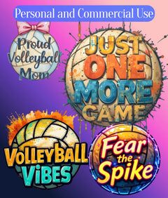 Volleyball Clipart Bundle - CraftNest - Digital Crafting and Art