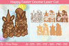 Easter Gnome Laser Cut SVG Bundle