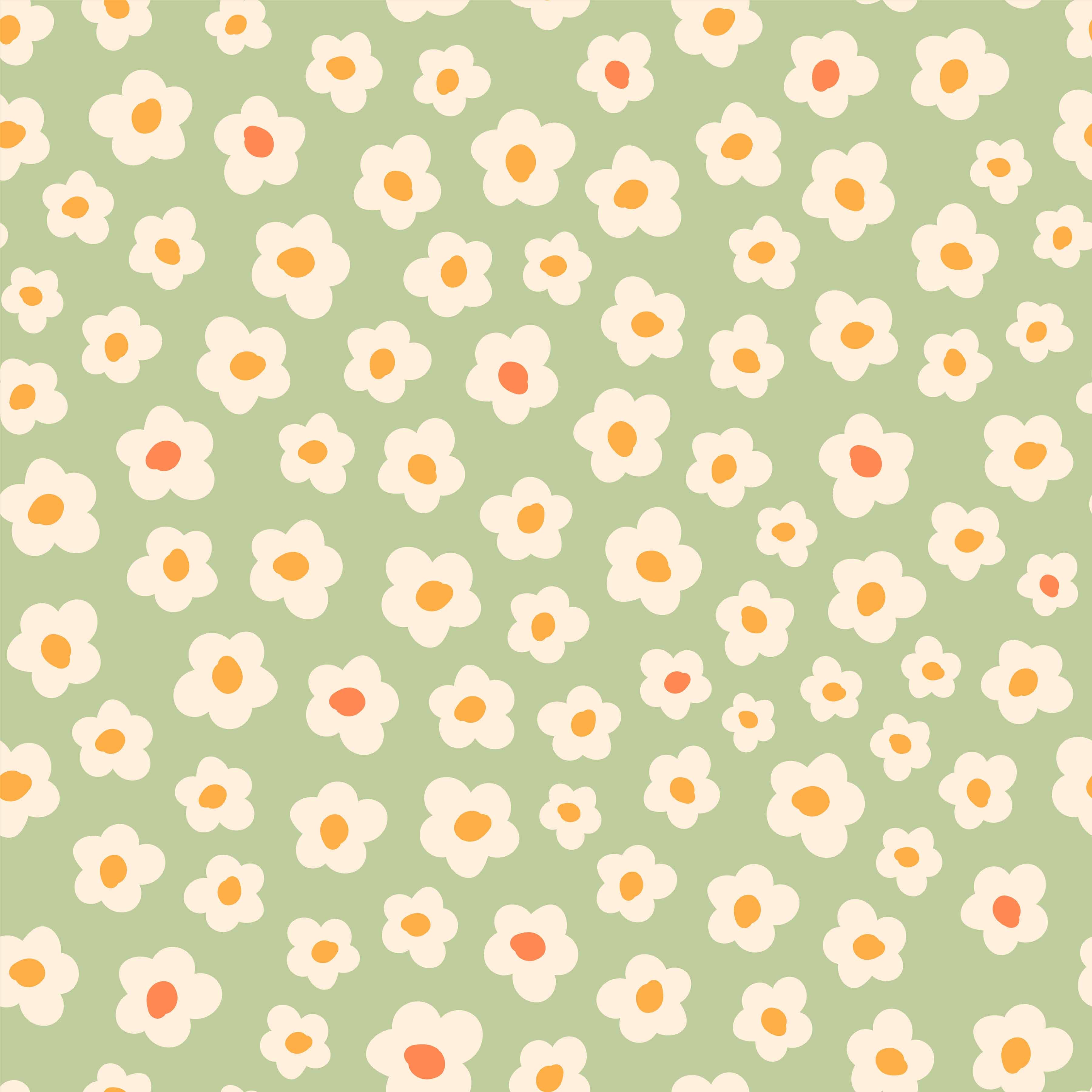 Spring Seamless Digital Paper - CraftNest - Digital Crafting and Art
