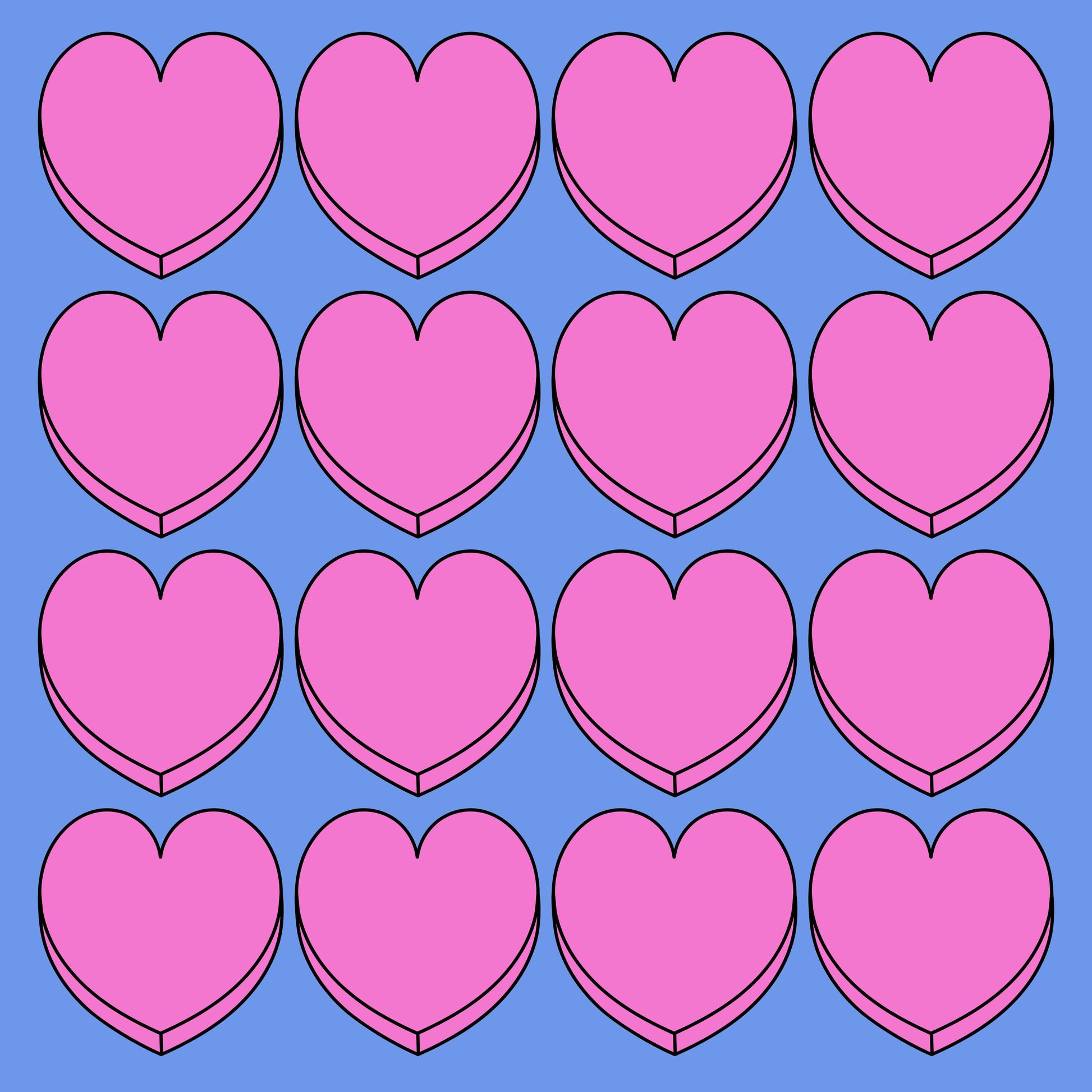 Valentine Seamless Digital Paper 6 - CraftNest - Digital Crafting and Art