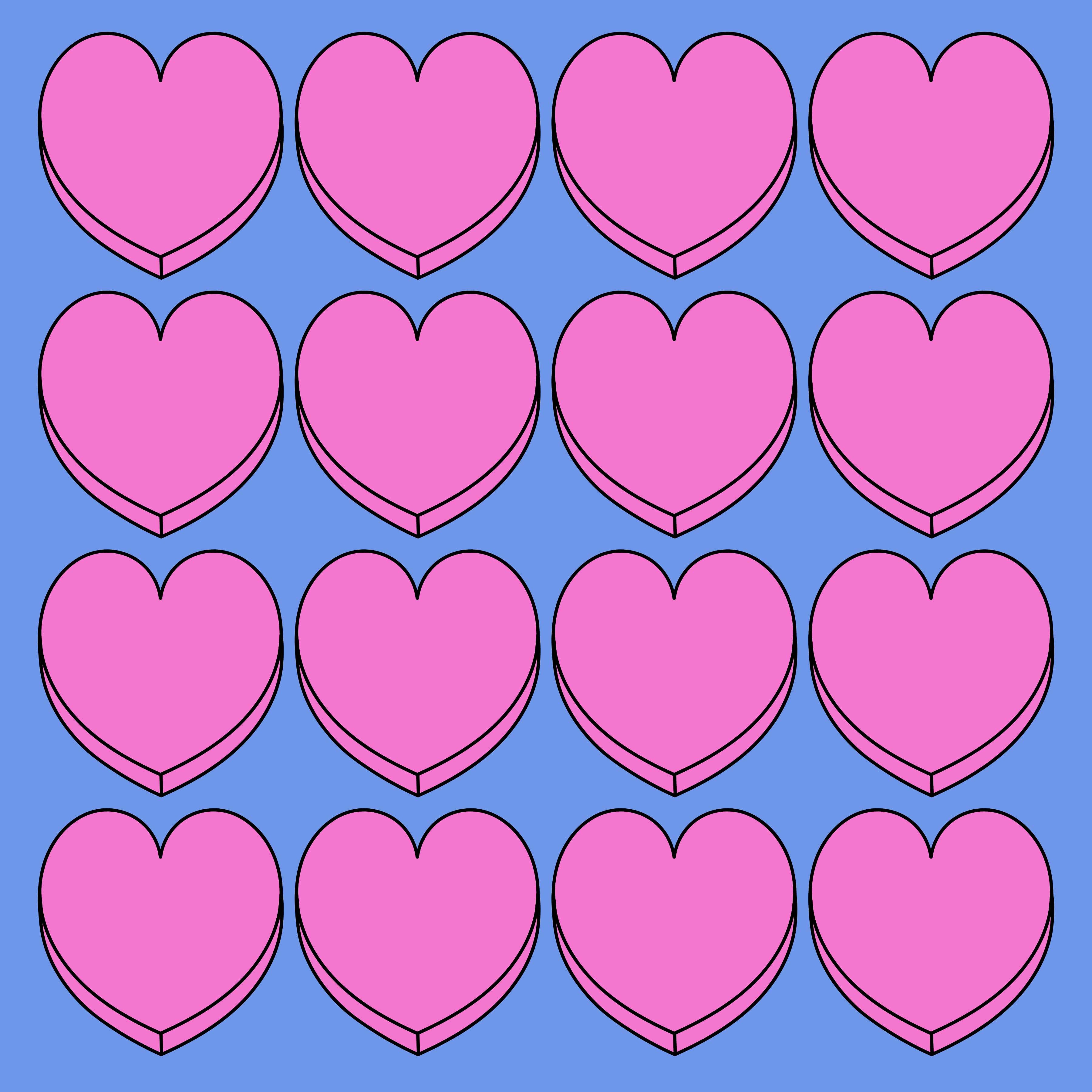 Valentine Seamless Digital Paper 6 - CraftNest - Digital Crafting and Art