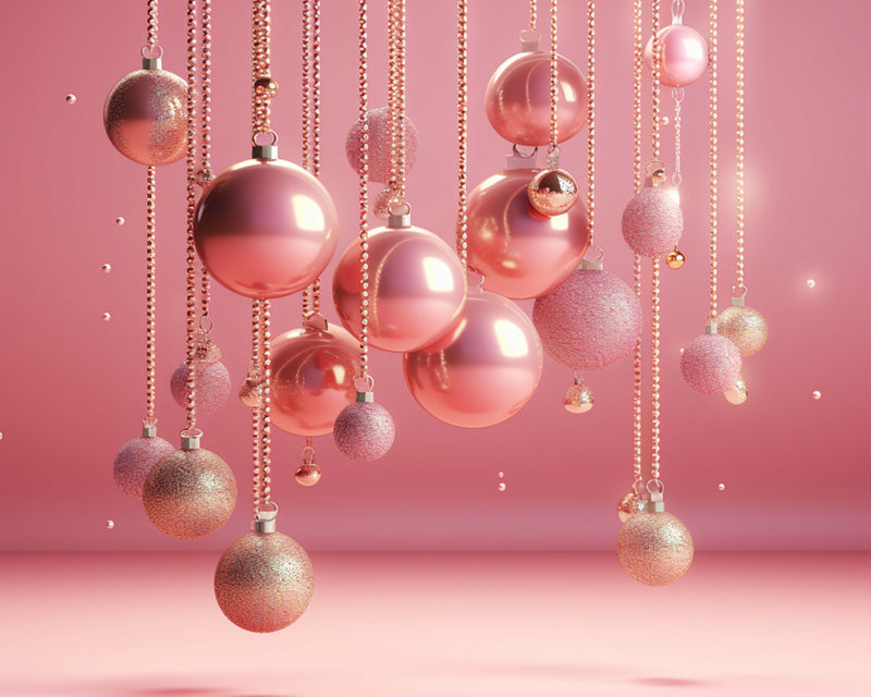 Pink Christmas Backdrop Texture Paper - CraftNest - Digital Crafting and Art