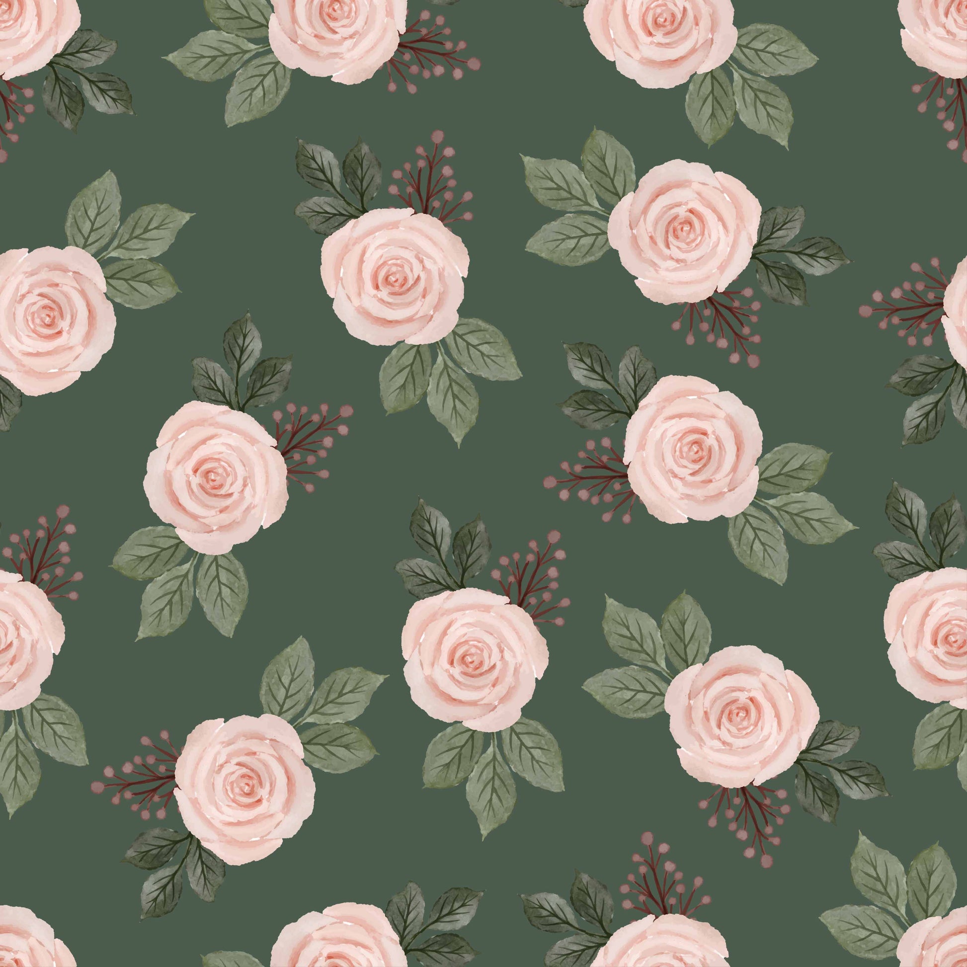 Spring Flower Seamless Digital Paper - CraftNest - Digital Crafting and Art