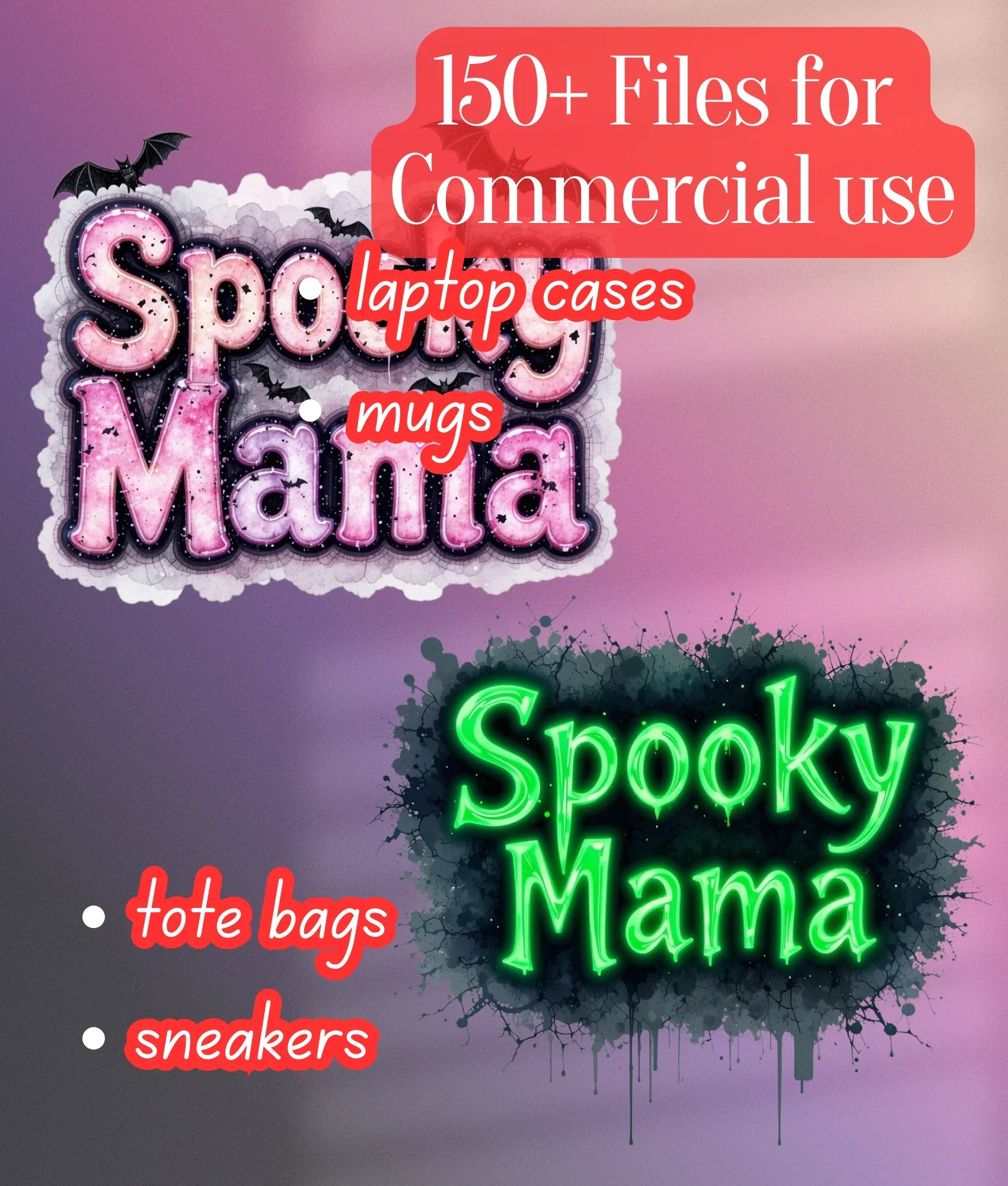Spooky Mama Clipart Bundle - CraftNest - Digital Crafting and Art