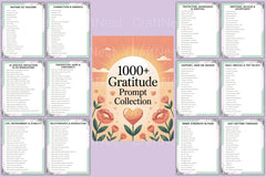 Gratitude Prompt for Reflection and Mindfulness - CraftNest - Digital Crafting and Art