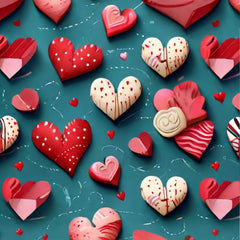 Valentine's Day Seamless Digital Paper 2 - CraftNest - Digital Crafting and Art