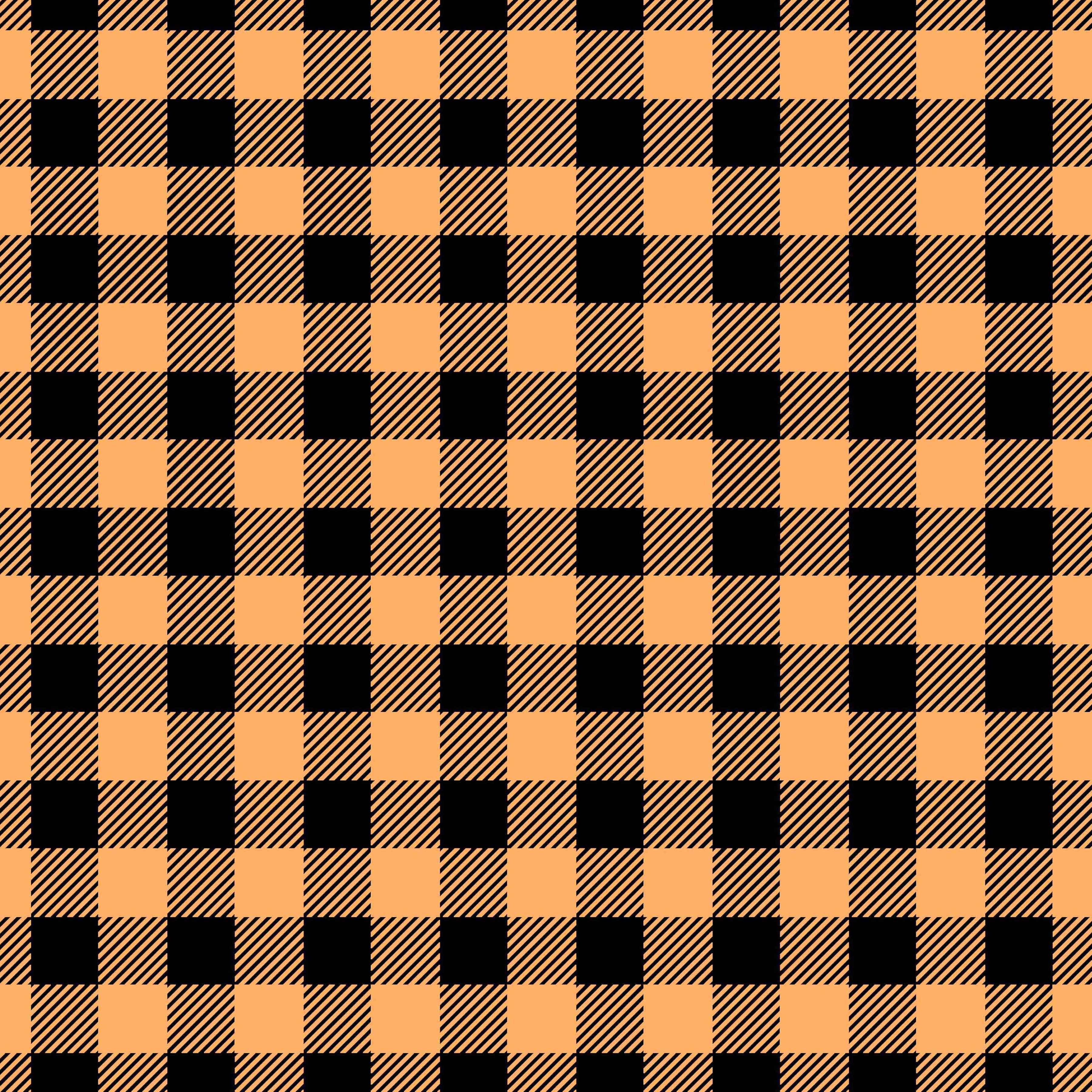 Fall Plaid Seamless Digital Paper - CraftNest - Digital Crafting and Art