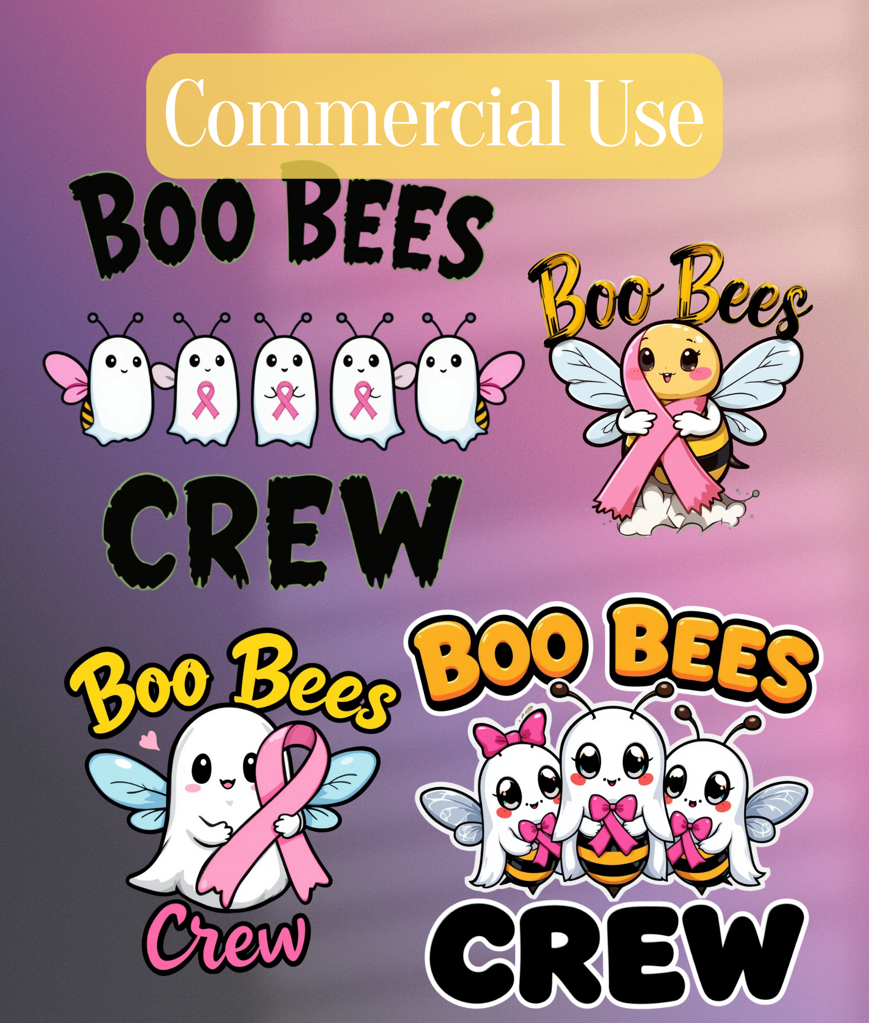 Check Your BooBees Clipart Bundle - CraftNest - Digital Crafting and Art