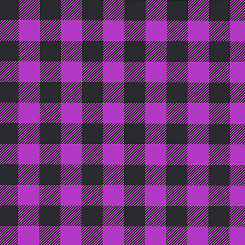 Halloween Plaid Seamless Digital Paper - CraftNest - Digital Crafting and Art