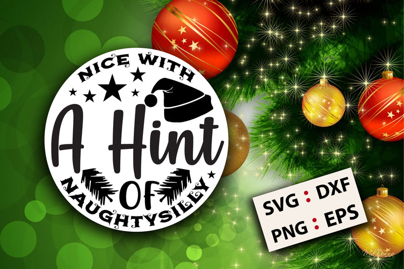 Christmas Round SVG Bundle - CraftNest - Digital Crafting and Art