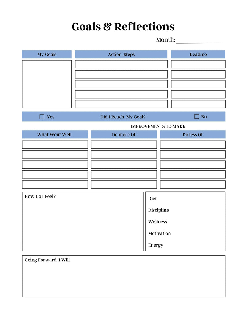 Fitness Planner KDP Planner - CraftNest - Digital Crafting and Art