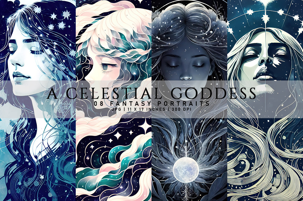 A Celestial Goddess - Fantasy