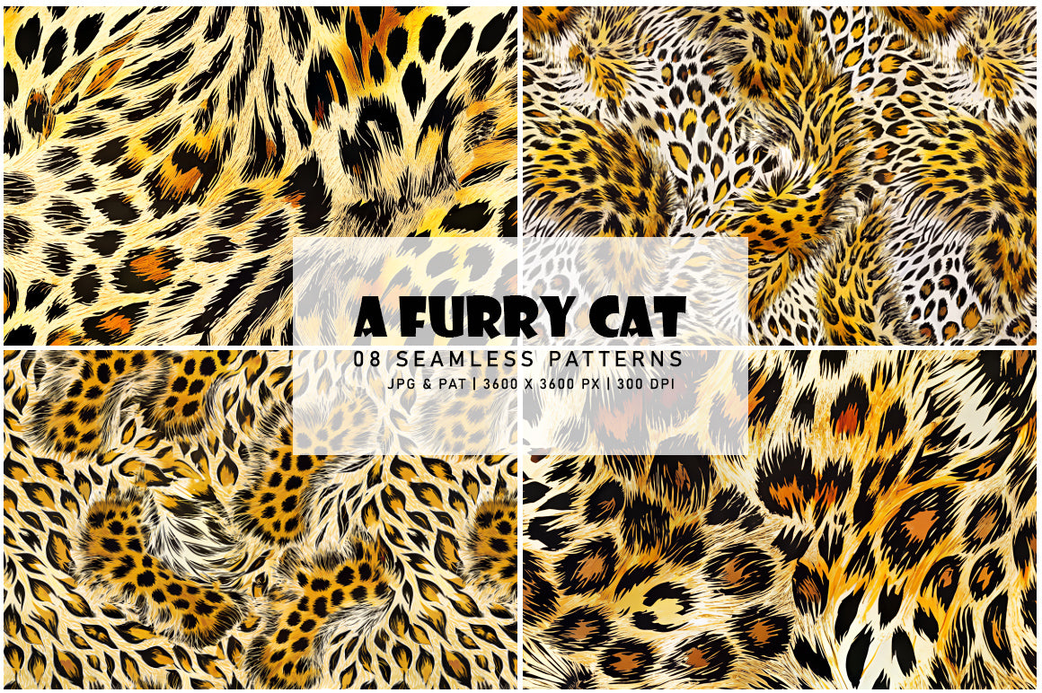 A Furry Cat - Animal Print