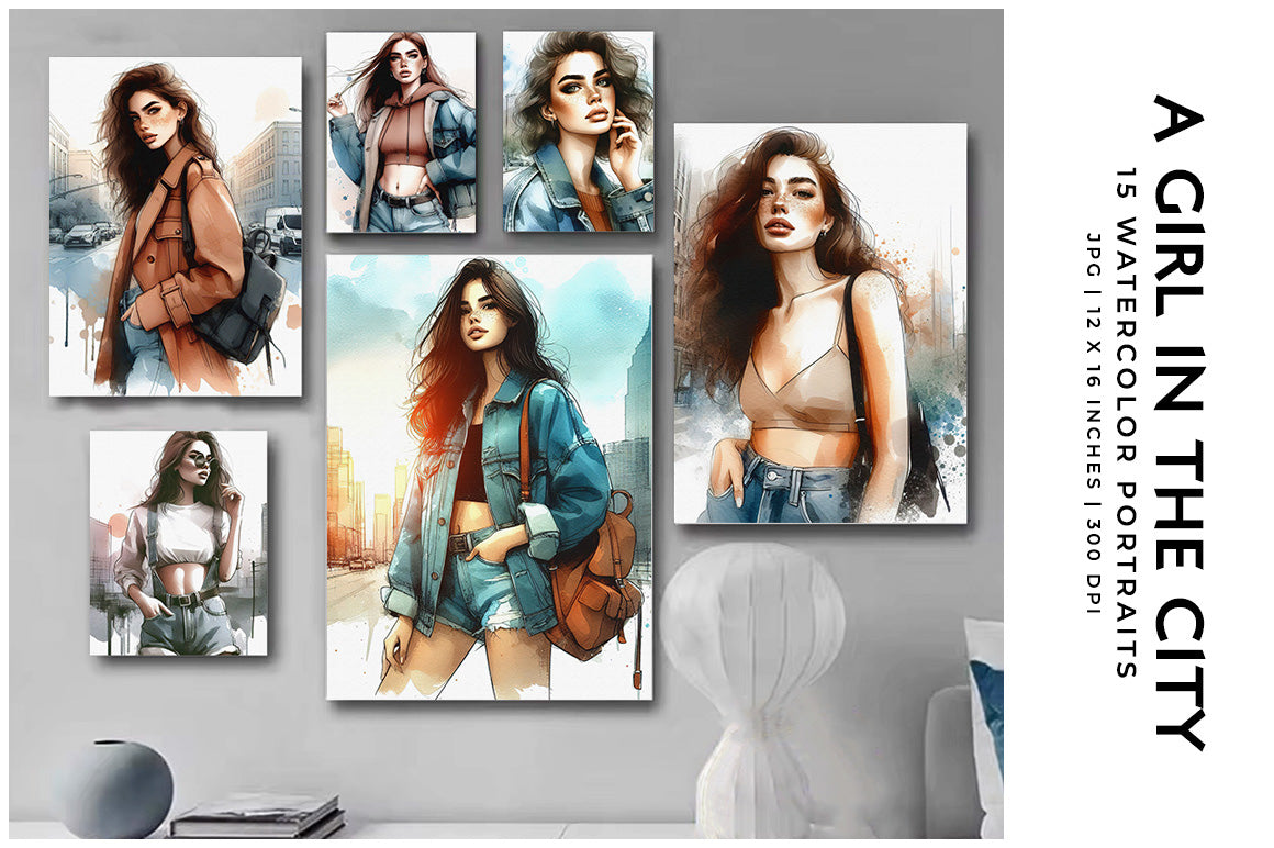 A Girl in the City - Women