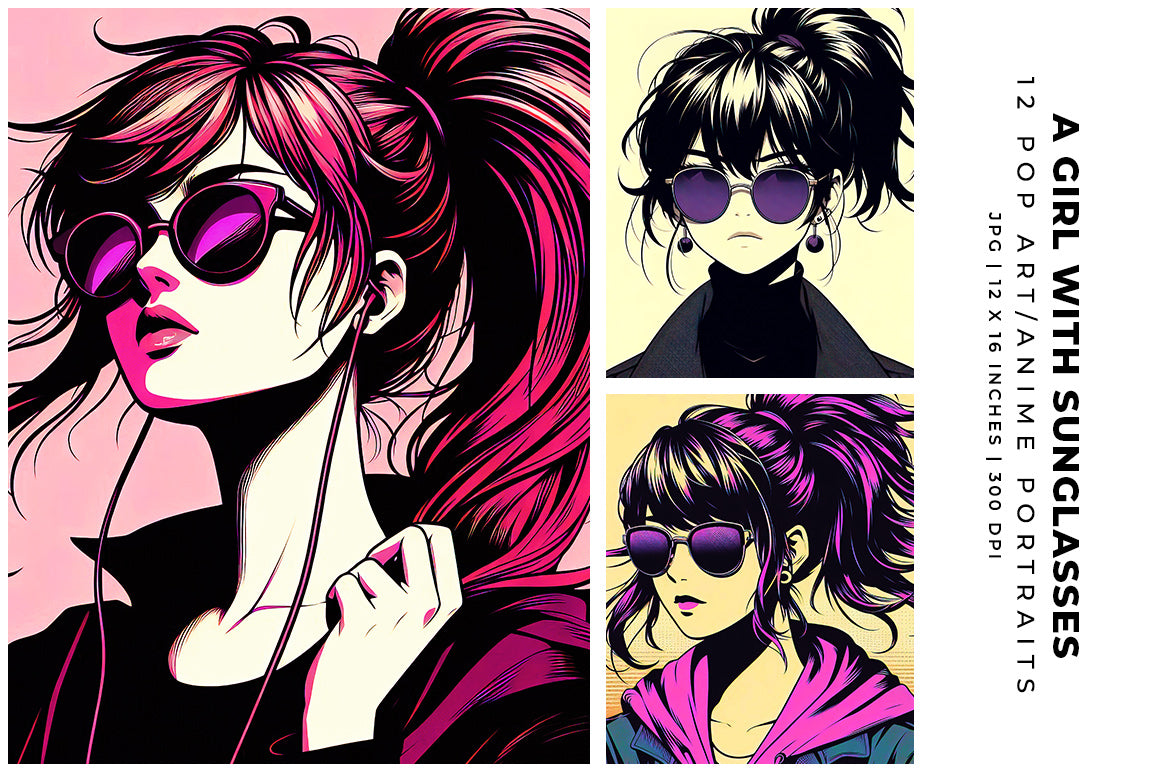 A Girl with Sunglasses - Women