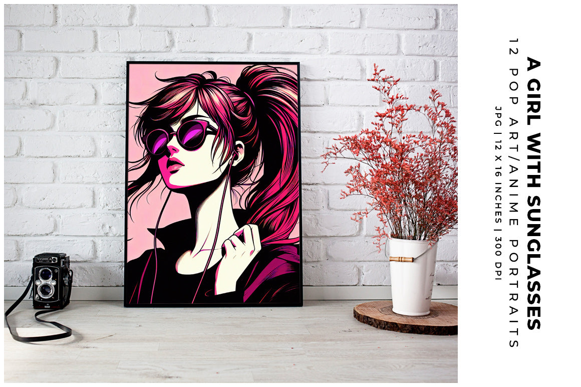 A Girl with Sunglasses - Women