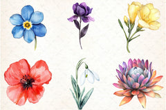 Flower Clipart Bundle for Creative Designs - CraftNest - Digital Crafting and Art