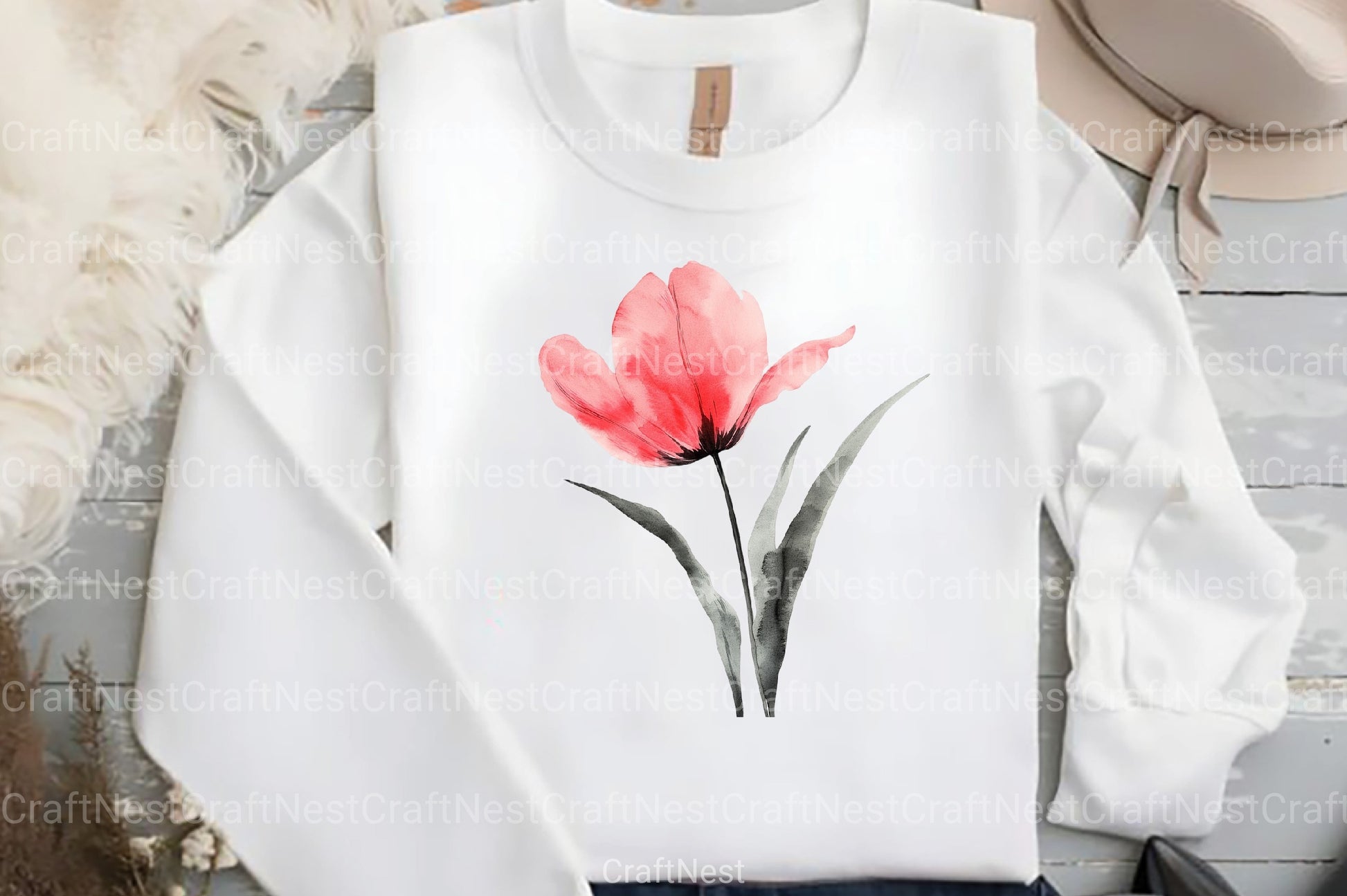 Flower Clipart Bundle for Creative Designs - CraftNest - Digital Crafting and Art