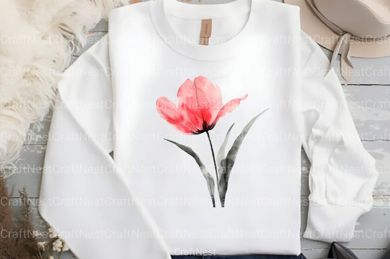 Flower Clipart Bundle for Creative Designs - CraftNest - Digital Crafting and Art