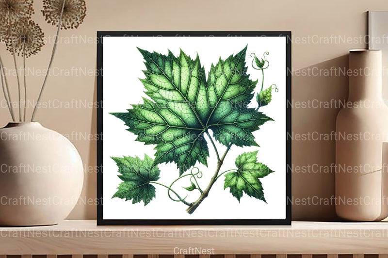 Green Summer Foliage Clipart Bundle 3 - CraftNest - Digital Crafting and Art