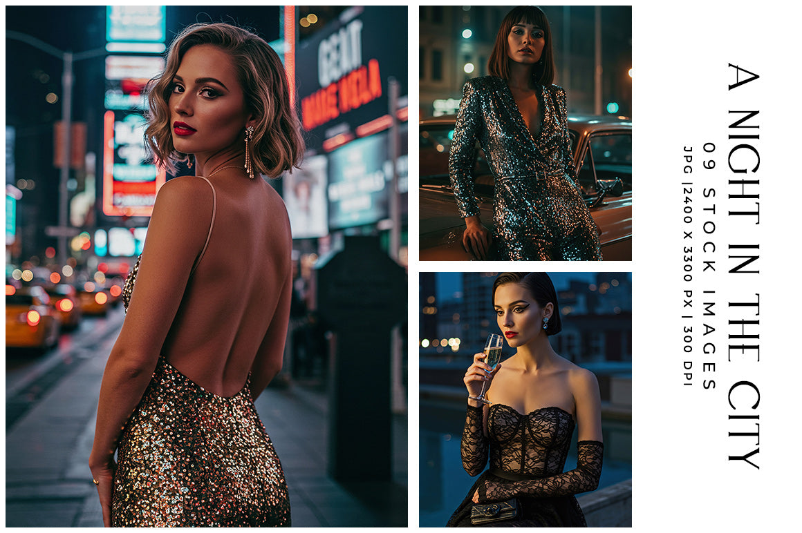 A Night in the City - Stock Images