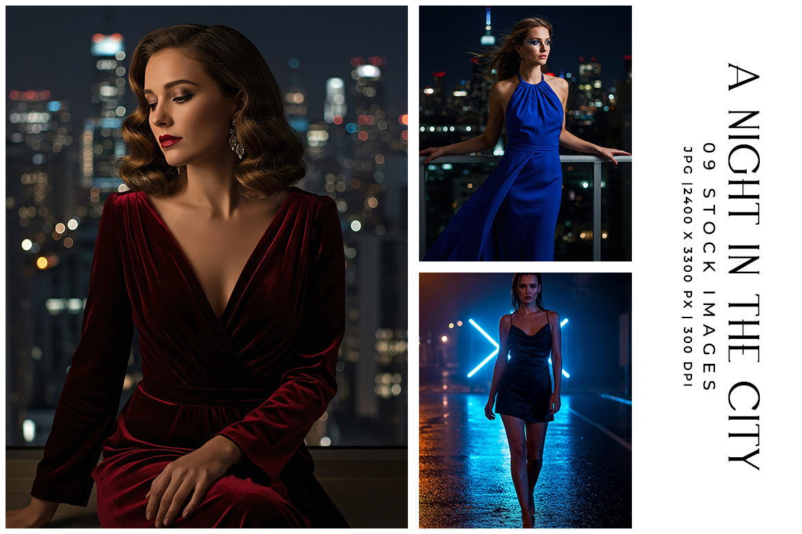 A Night in the City - Stock Images