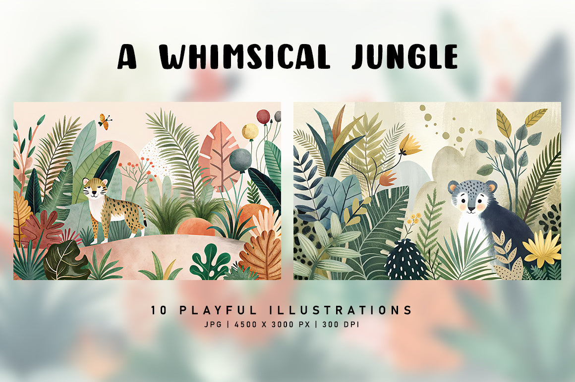 A Whimsical Jungle - Nursery