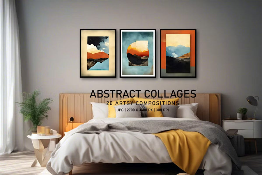 Abstract Collages - Wall Art