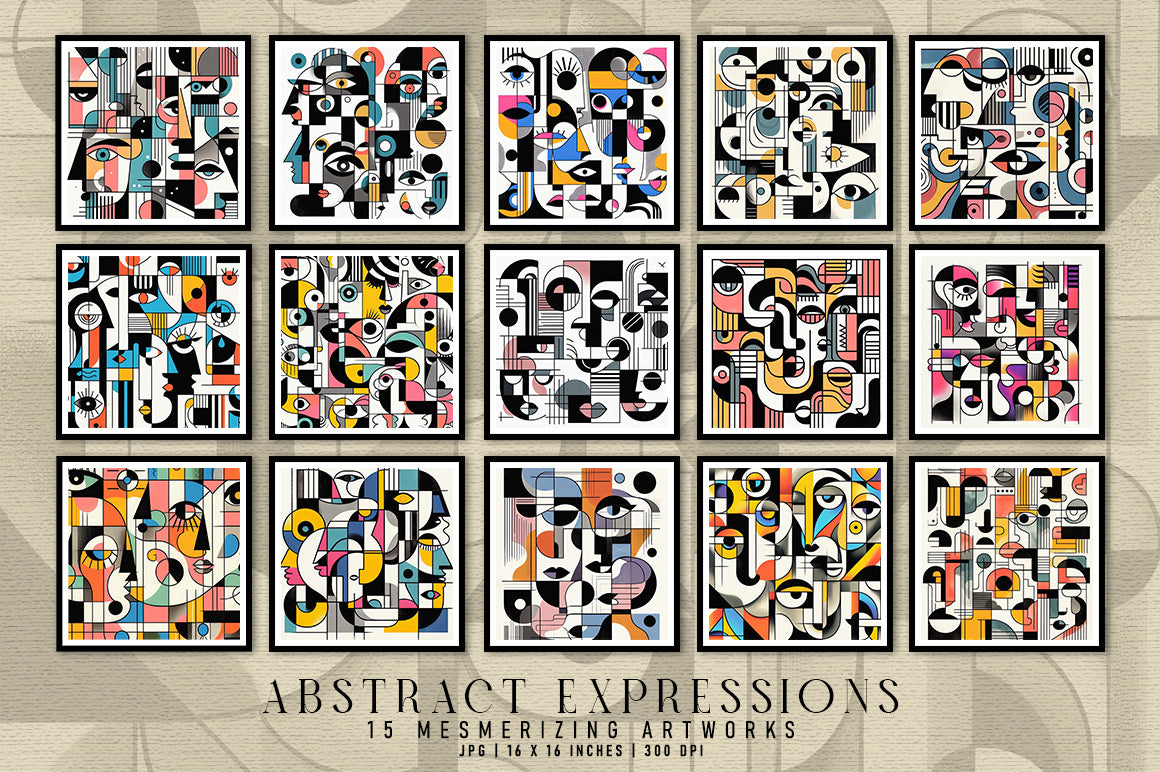 Abstract Expressions - Wall Art