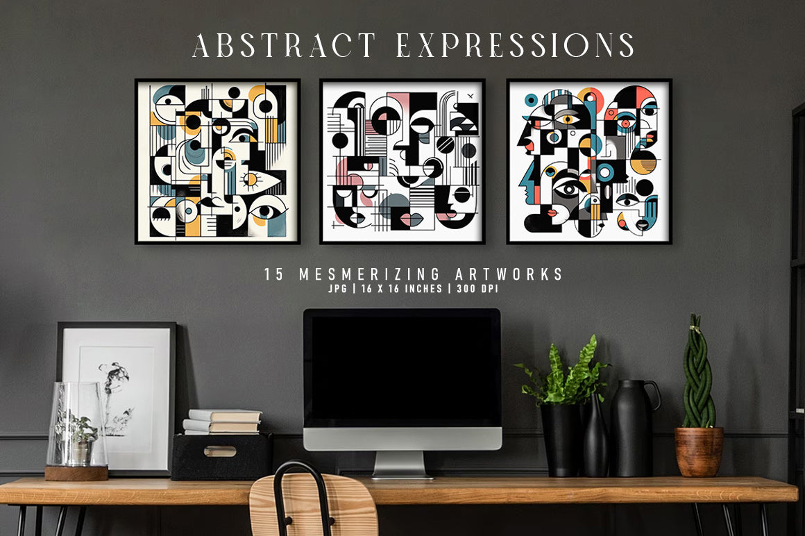 Abstract Expressions - Wall Art