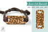 Abstract Pattern Laser Cut Bracelet Design Bundle
