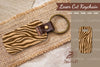 Abstract Pattern Laser Cut Keychain Design Bundle