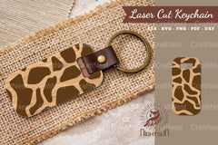 Abstract Pattern Laser Cut Keychain Design Bundle - CraftNest - Digital Crafting and Art