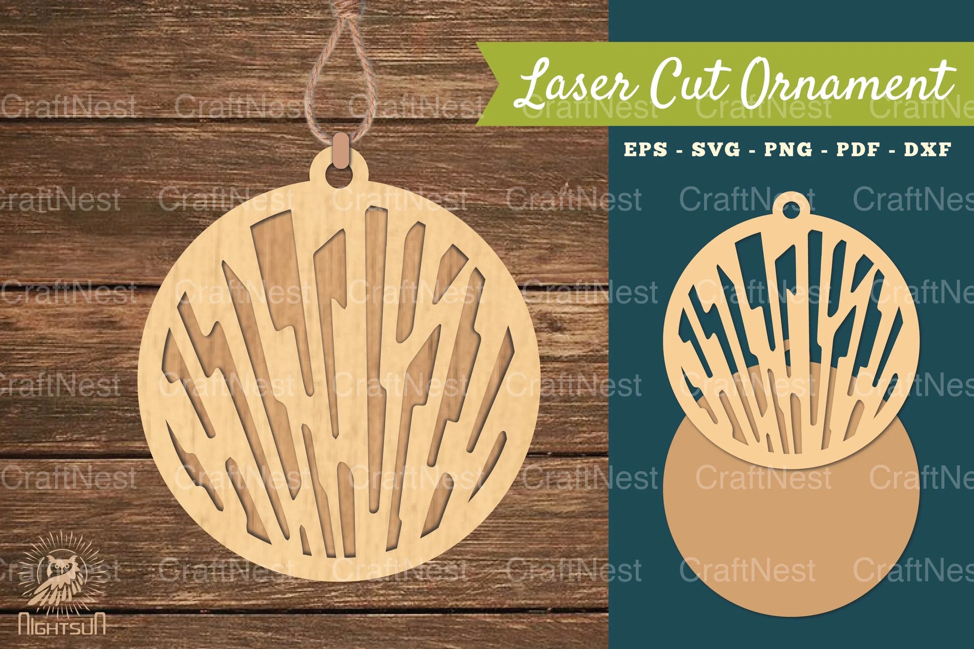 Abstract Pattern Laser Cut Ornament Clipart Bundle - CraftNest - Digital Crafting and Art