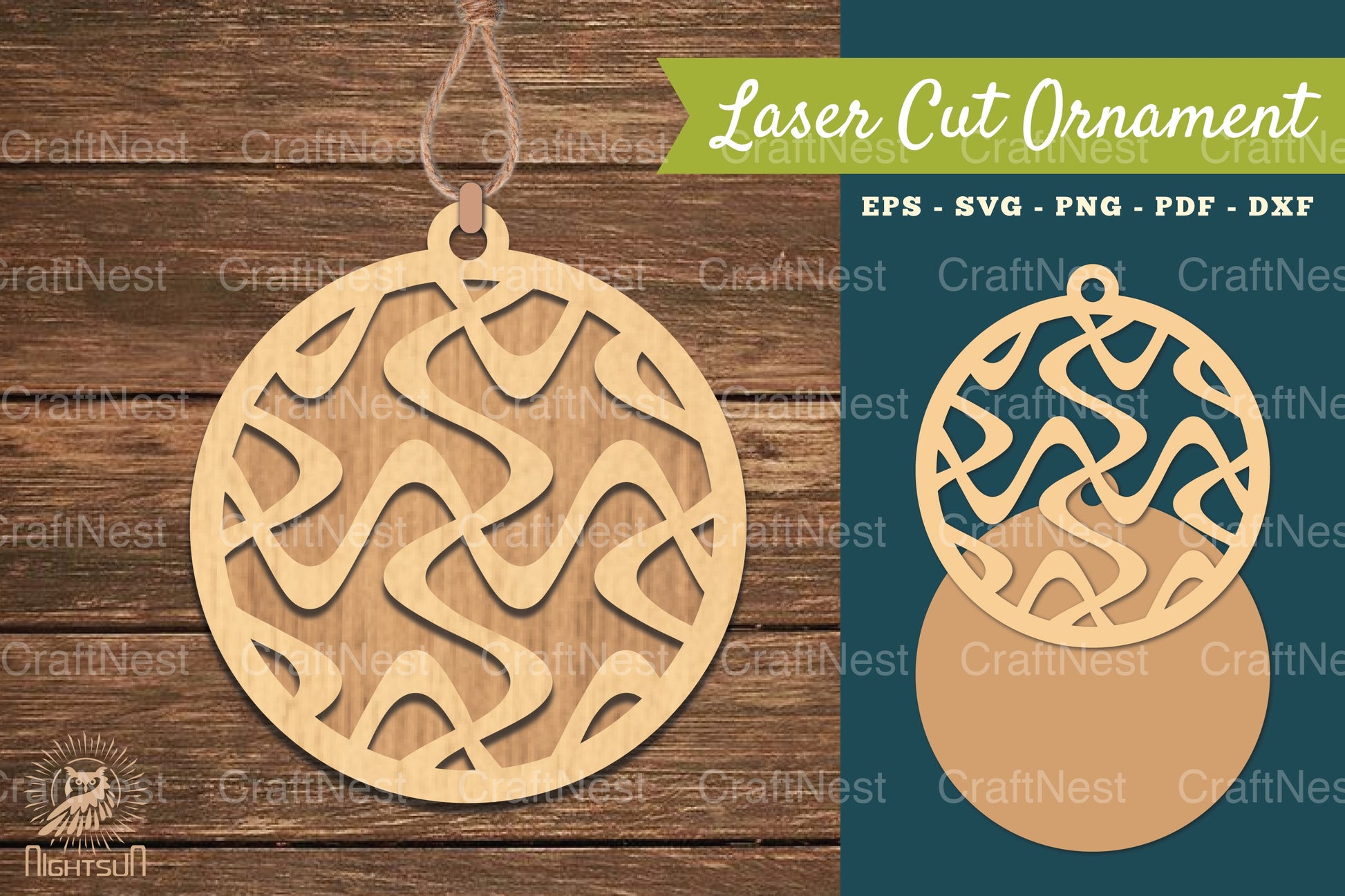 Abstract Pattern Laser Cut Ornament Clipart Bundle - CraftNest - Digital Crafting and Art
