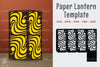 Abstract Pattern Paper Lantern Template Bundle