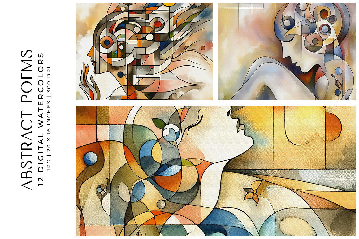 Abstract Poems - Wall Art