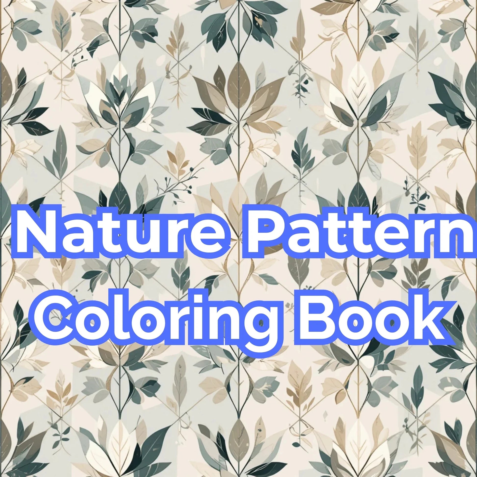 Nature Pattern Coloring Books Bundle - CraftNest - Digital Crafting and Art