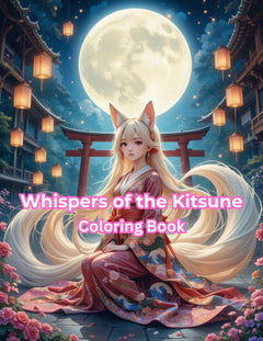 Whispers of the Kitsune Coloring Book Bundle - CraftNest - Digital Crafting and Art