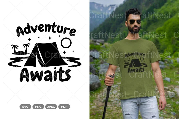 Adventure Awaits SVG Bundle - CraftNest - Digital Crafting and Art