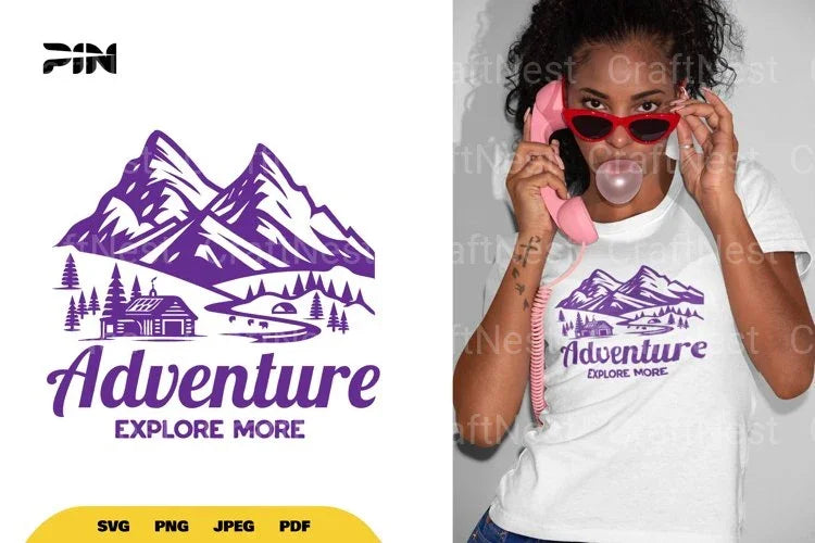 Adventure Camping SVG Bundle - CraftNest - Digital Crafting and Art