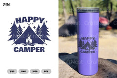 Happy Camper Adventure SVG Bundle - CraftNest - Digital Crafting and Art