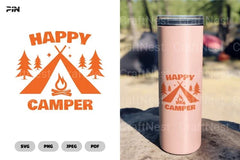 Happy Camper Adventure SVG Bundle - CraftNest - Digital Crafting and Art