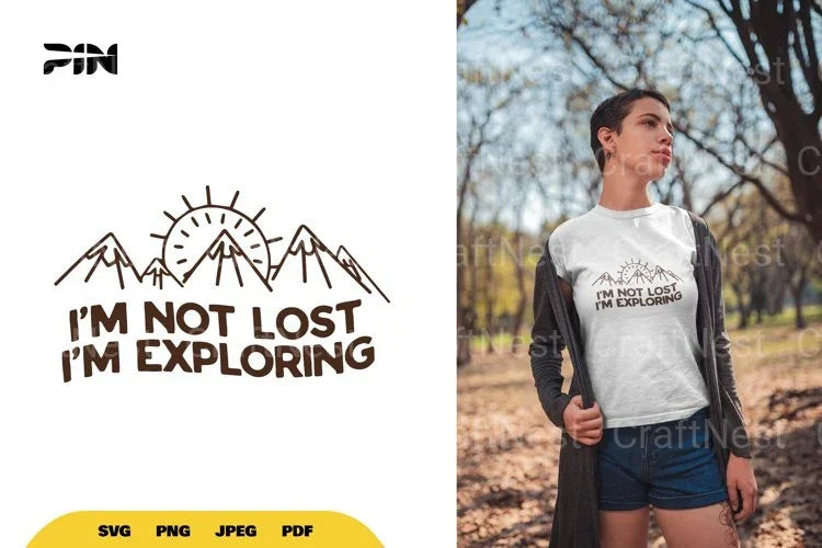 Adventure Not Lost Exploring SVG Bundle - CraftNest - Digital Crafting and Art